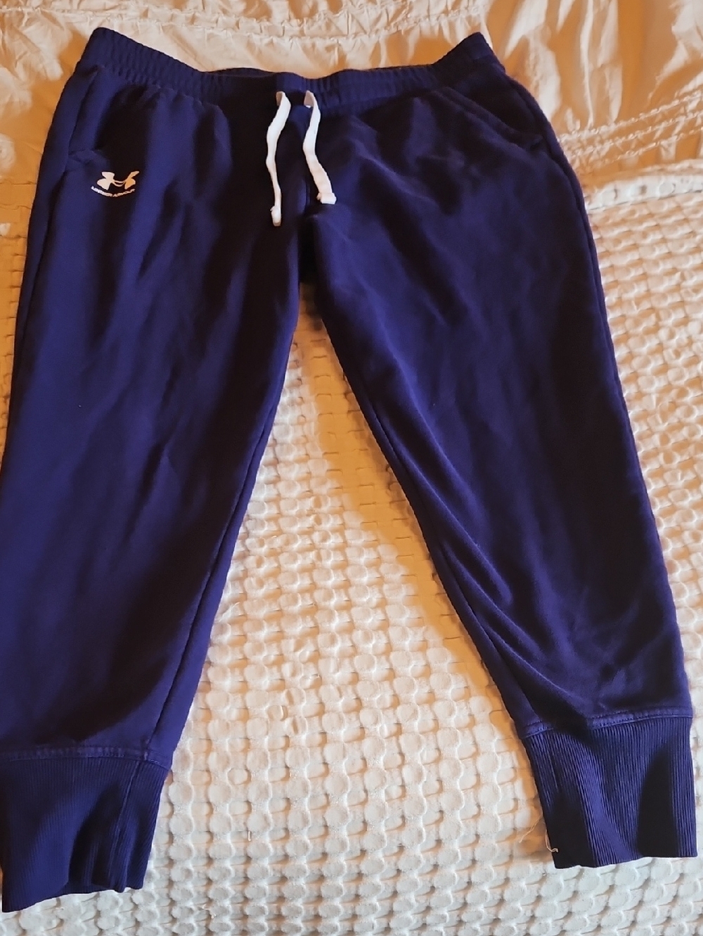 Under Armour Navy Blue Jogger Bottoms Xl